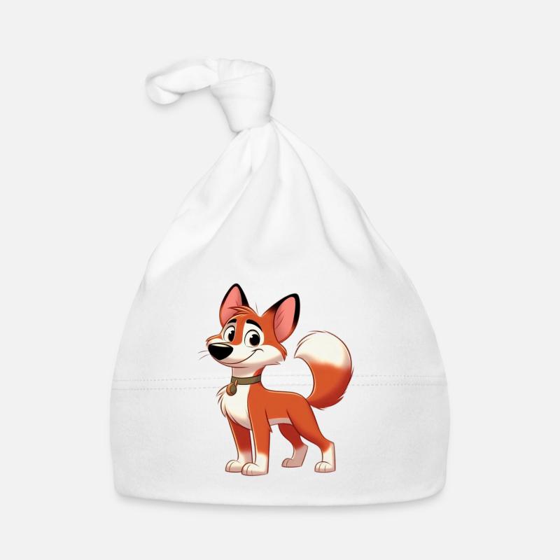 Foxterrier 3 Baby Bio-Mütze