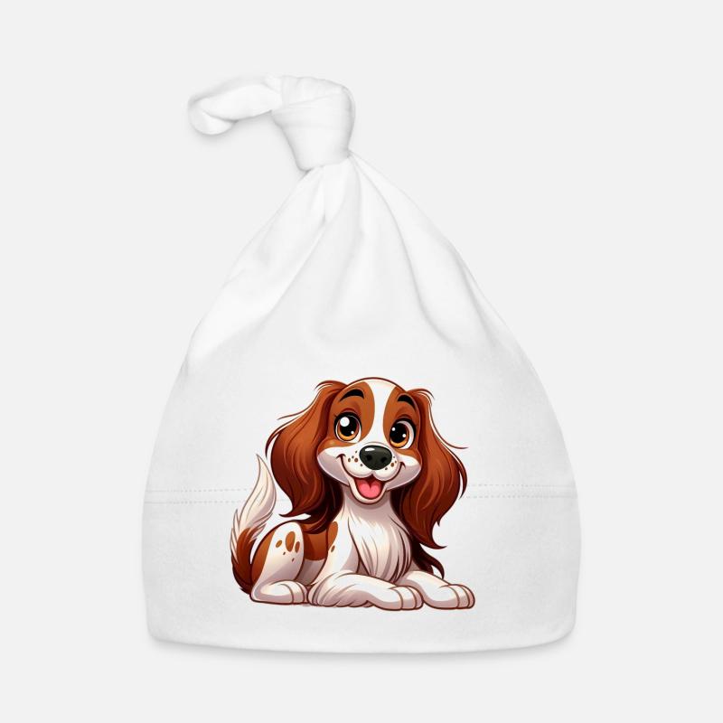 epagneul breton Bonnet bio Bébé