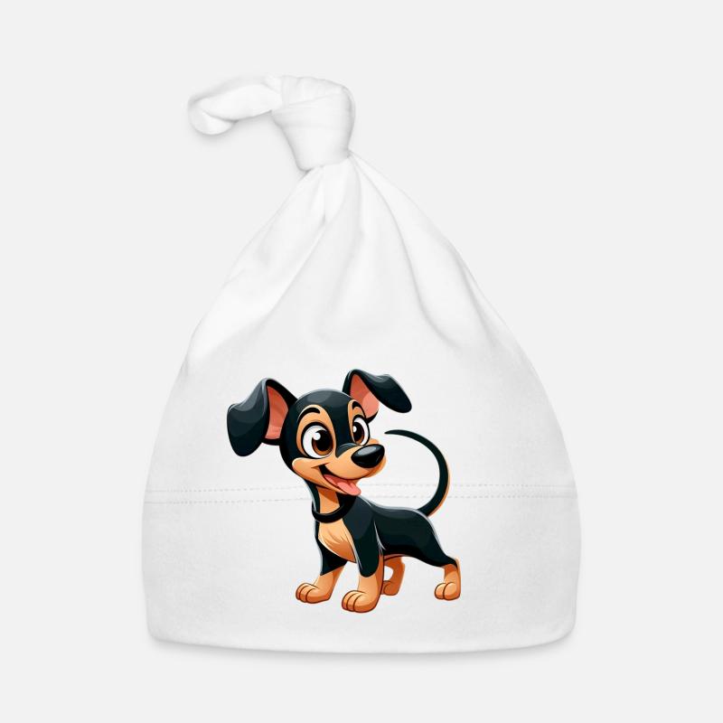 pinscher 2 Bonnet bio Bébé