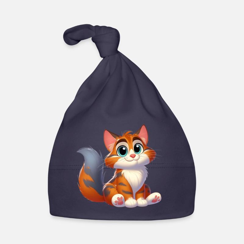 Maine Coon 16 Organic Baby Cap