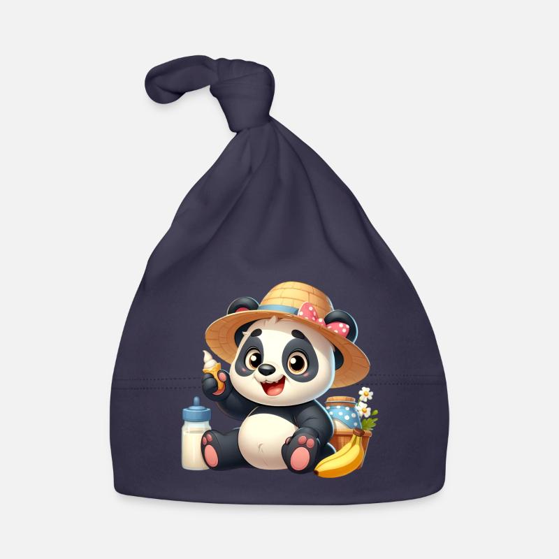 panda 6 Bonnet bio Bébé