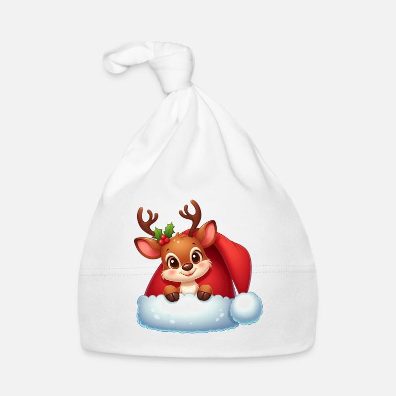 Rudolph 7 Organic Baby Cap