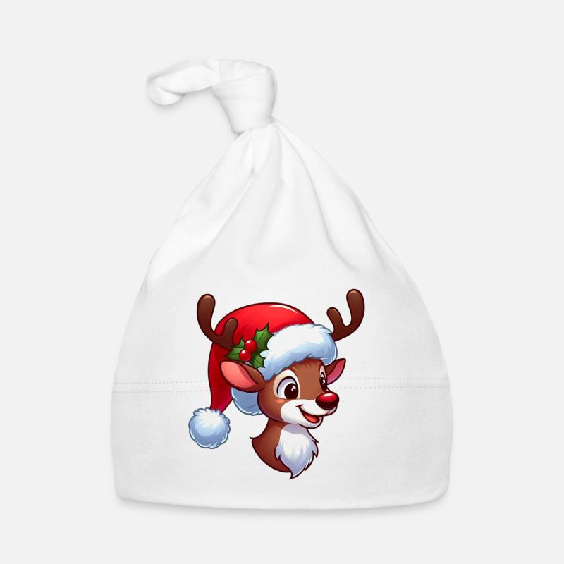 Rudolph 10 Organic Baby Cap
