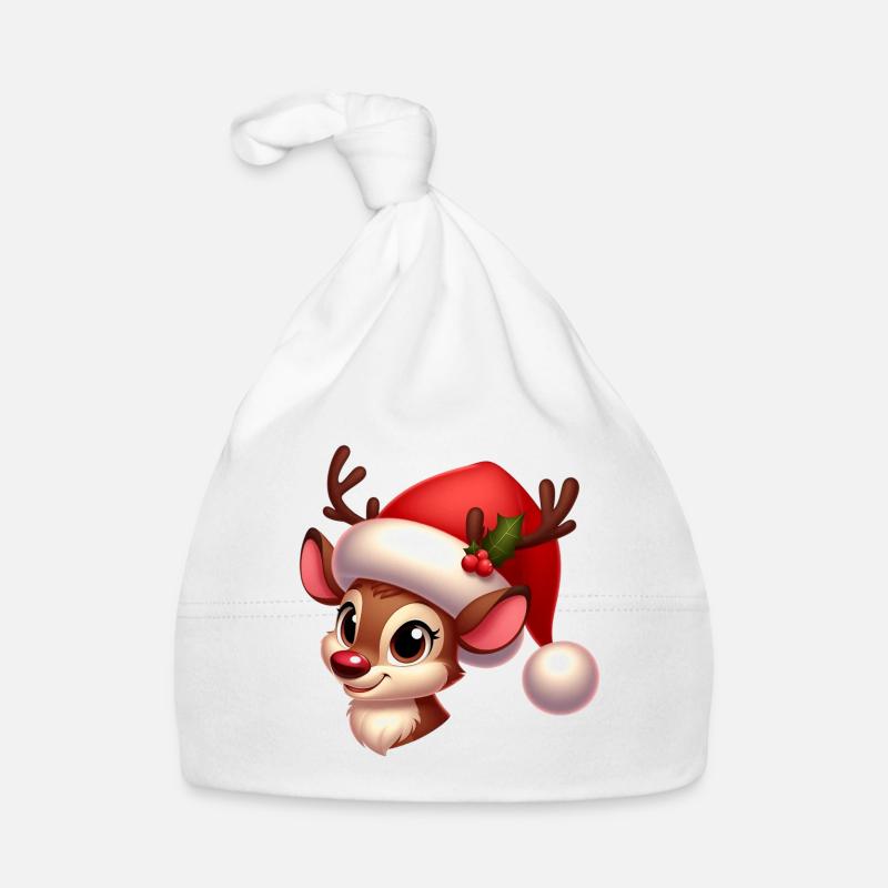 Rudolph 9 Organic Baby Cap