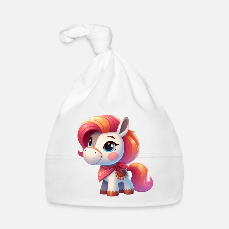 pony 4 Organic Baby Cap
