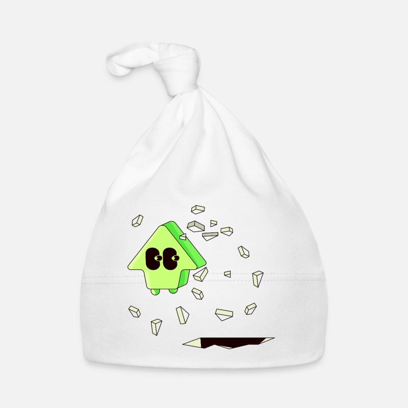 AUFWÄRTS GEHEN Baby Bio-Mütze