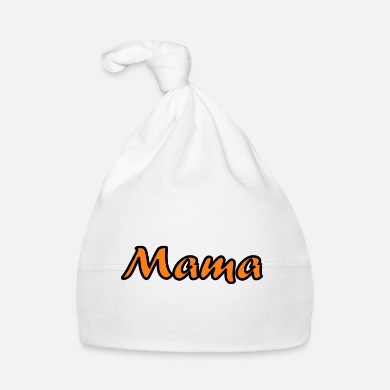 MAMMA. MUTTERTAG. SCHÖNEN MUTTERTAG. MAMA Baby Bio-Mütze