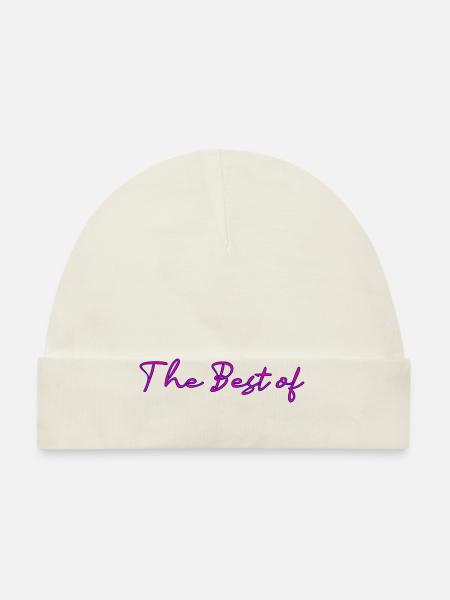 MAÎTRESSE. MAITRE. MERCI. MERCI MAÎTRESSE. MAITRE - Bonnet bio Bébé - blanc - Devant