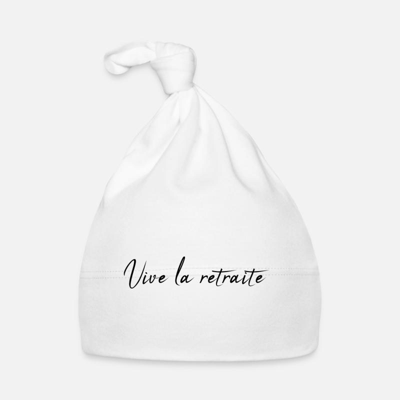 RETRAITE. RETRAITE. RETRAITEE. RETRAITE Bonnet bio Bébé