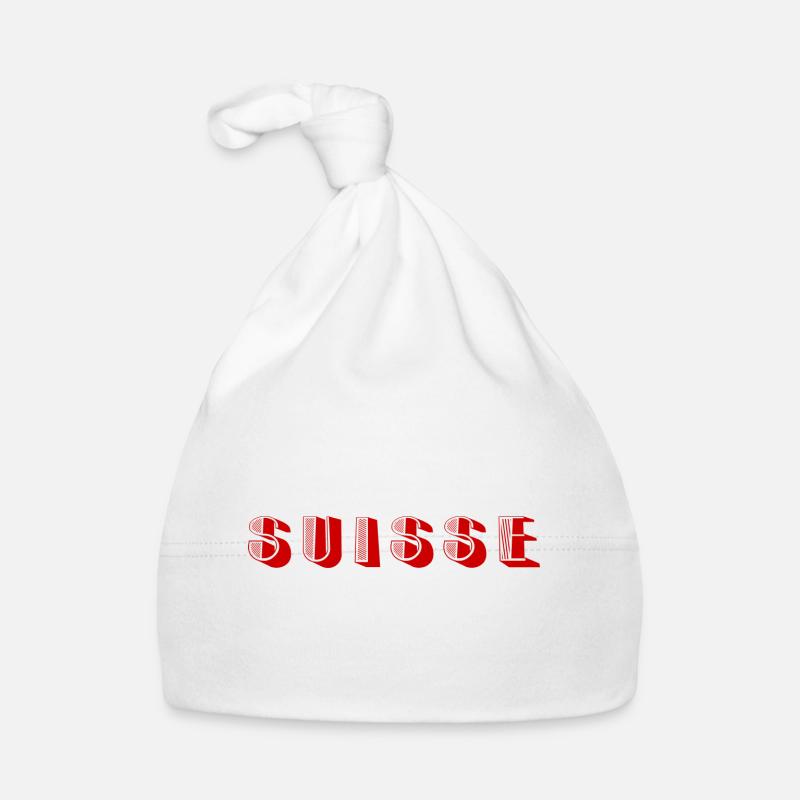 SCHWEIZ. LAND Baby Bio-Mütze