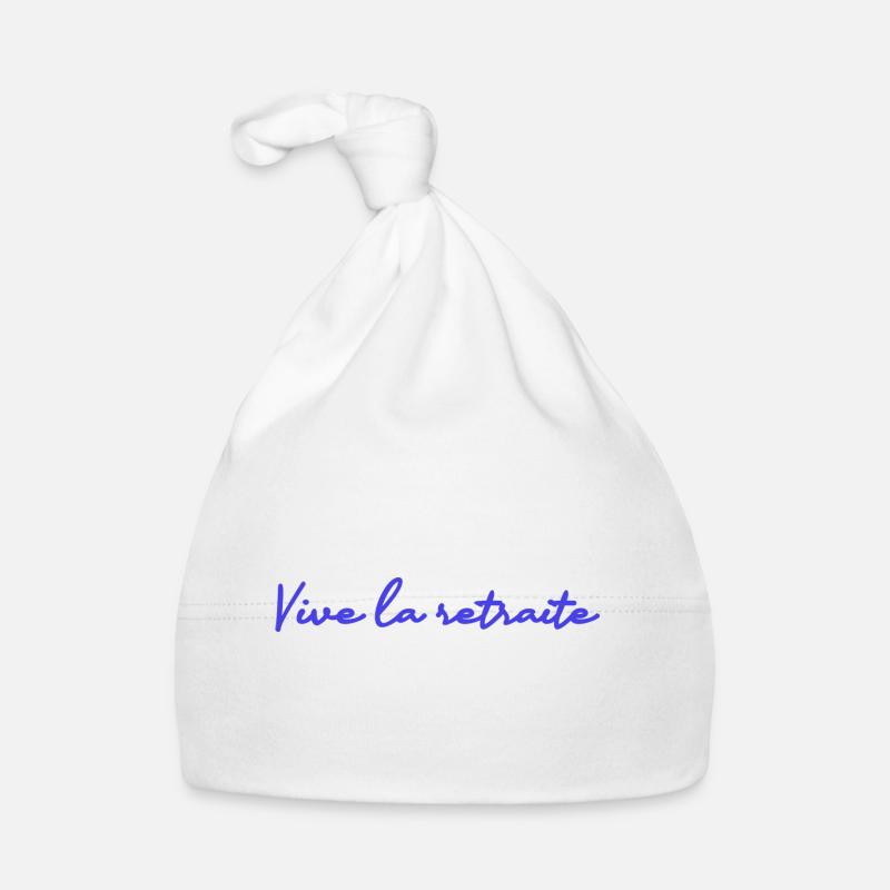 RETRAITE. RETRAITE. RETRAITEE. RETRAITE Bonnet bio Bébé