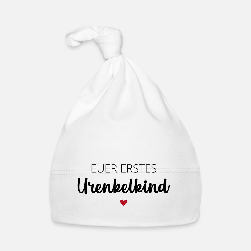 Euer erstes Urenkelkind / Ihr werden Urgroßeltern Baby Bio-Mütze