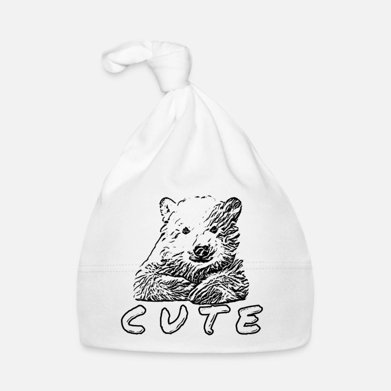Bär Baby Bio-Mütze