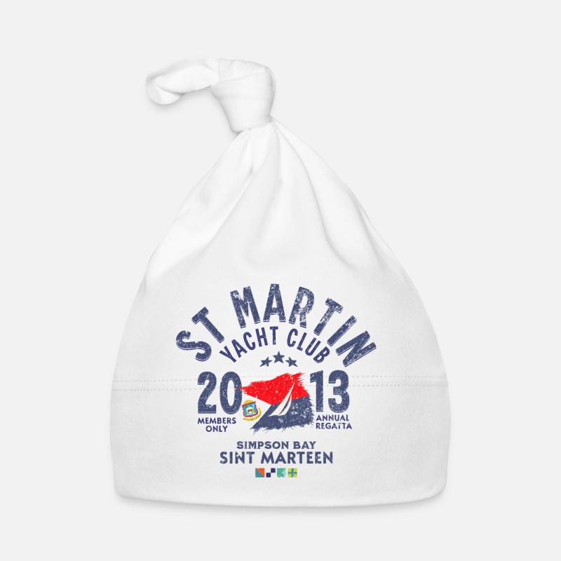 St Martin Yacht club blc Copy Bonnet bio Bébé