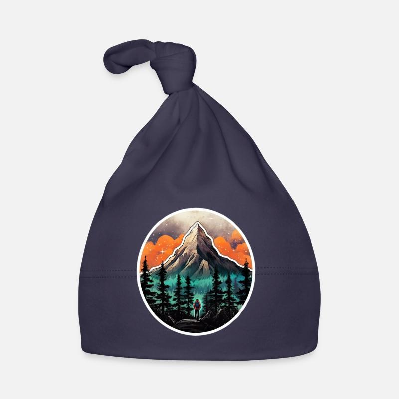 Voyageur #tshirt Bonnet bio Bébé