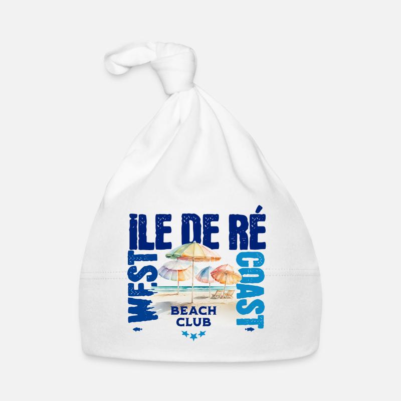 Stabilimento balneare Ile de Ré Cappellino ecologico per neonato