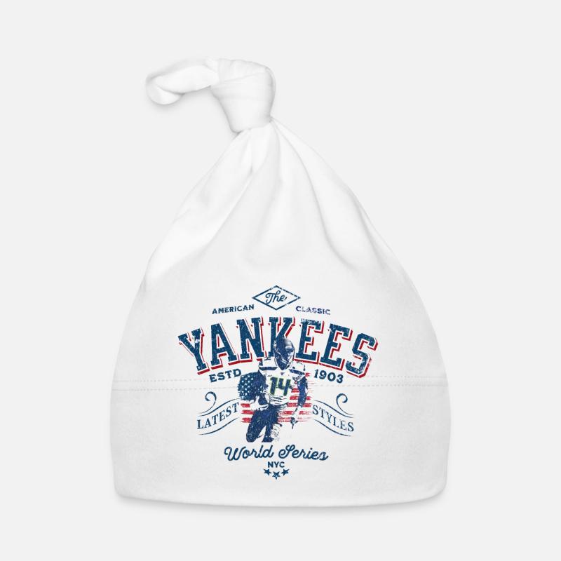 Yankees world series NYC V2 Organic Baby Cap