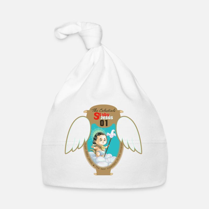 Jesus Classic Bouclier pour bébé Bonnet bio Bébé
