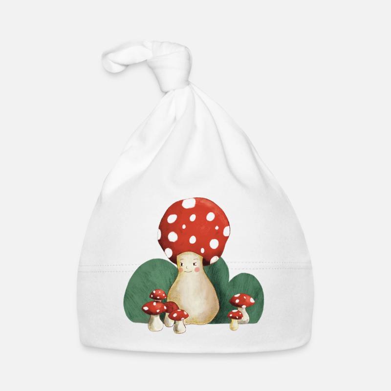 Mama Mushroom Baby Bio-Mütze