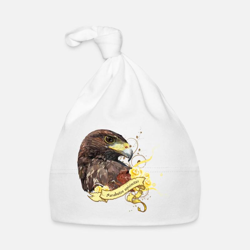 harris hawk Organic Baby Cap