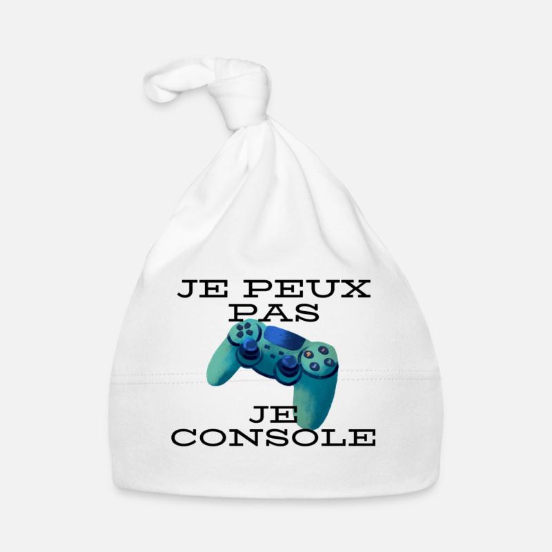Je peux pas; Je console Bonnet bio Bébé