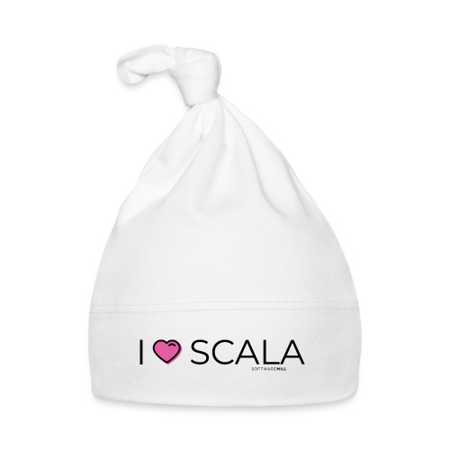 I love Scala - Ekologiczny czapeczka niemowlęca