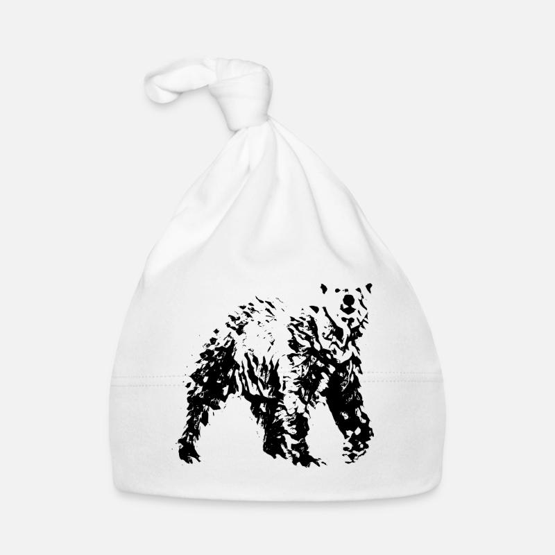 Eisbär Baby Bio-Mütze