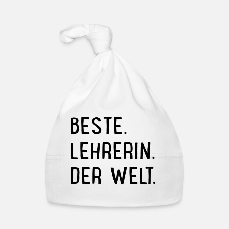 Meilleur professeur au monde Bonnet bio Bébé