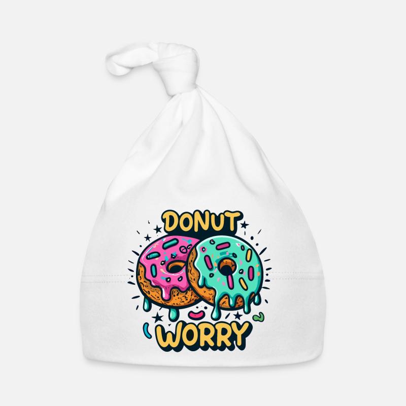 Donut worry Organic Baby Cap