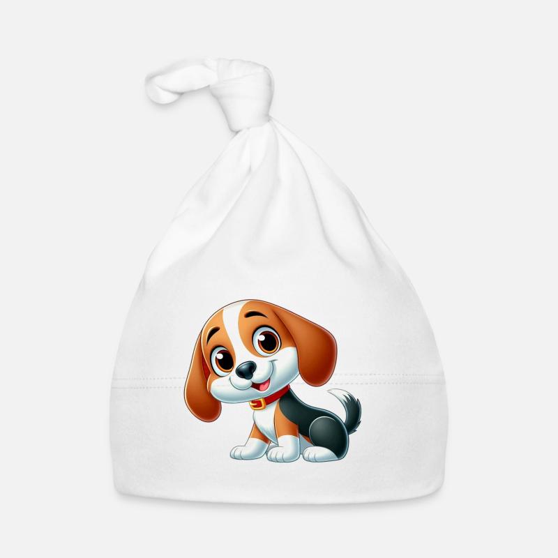 Beagle 7 Baby Bio-Mütze