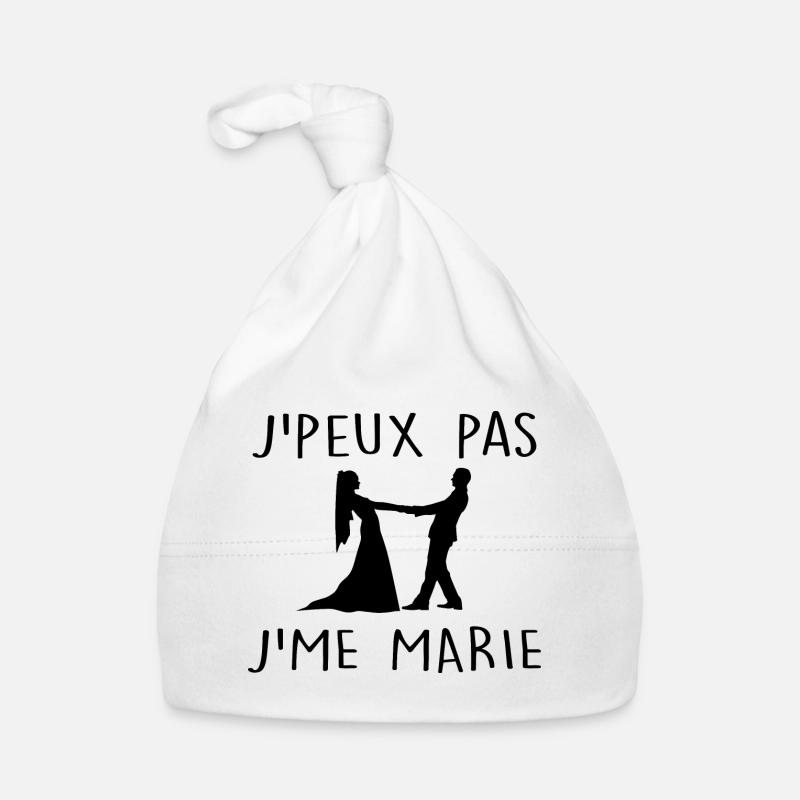 J'Peux Pas J'Me Marie Bonnet bio Bébé