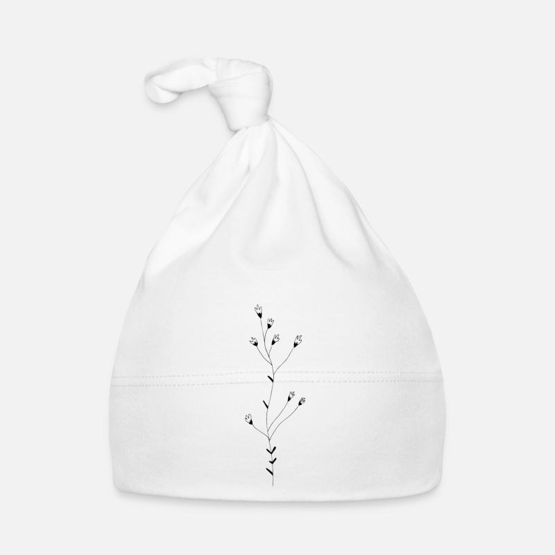 flower Organic Baby Cap