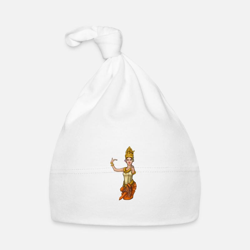 Cambodia Tradition Dance Khmer Apsara I Gift Organic Baby Cap