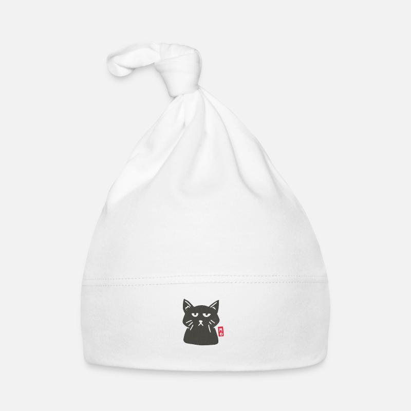 Chat Blasé Bonnet bio Bébé