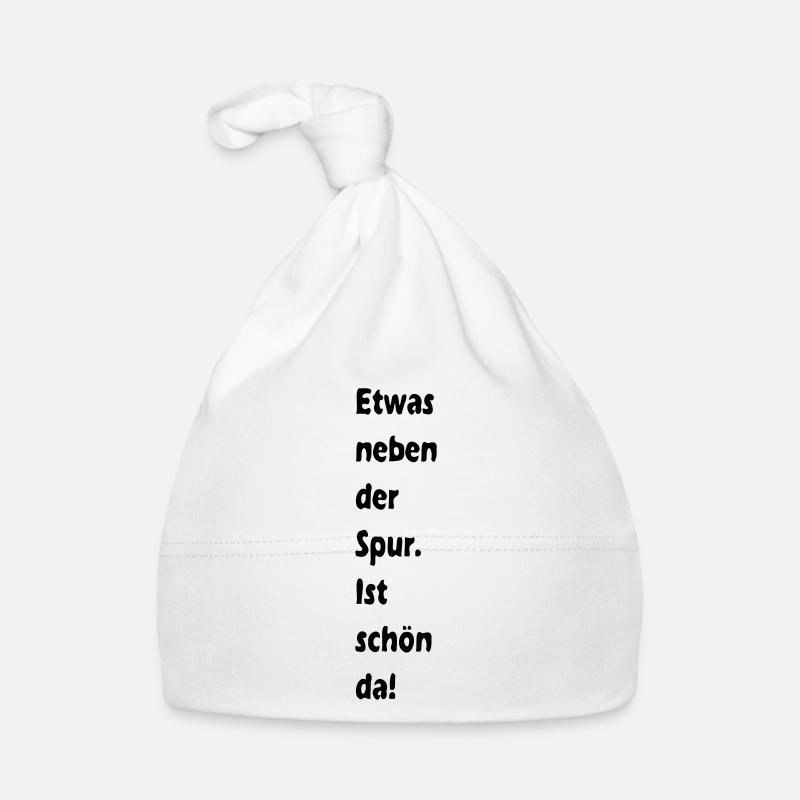 En dehors de la piste - Bonnet bio Bébé - blanc