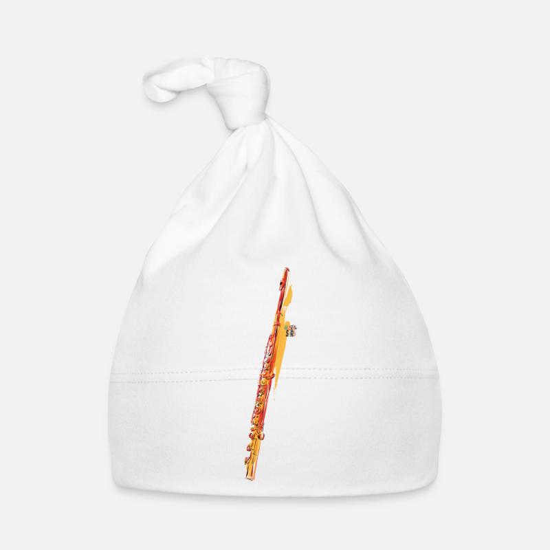 Querflöte Baby Bio-Mütze