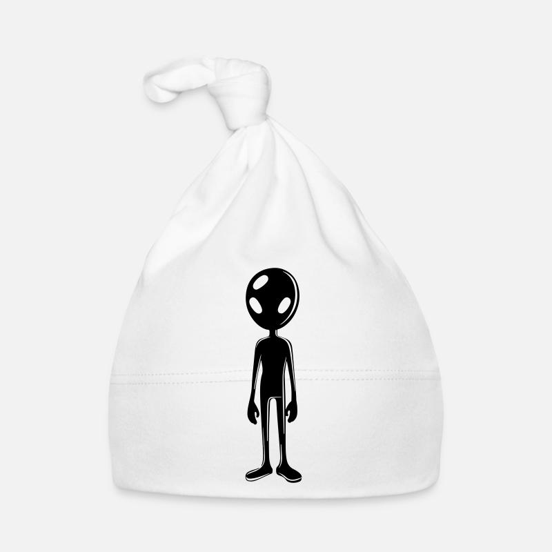 Alien Außerirdischer Organic Baby Cap