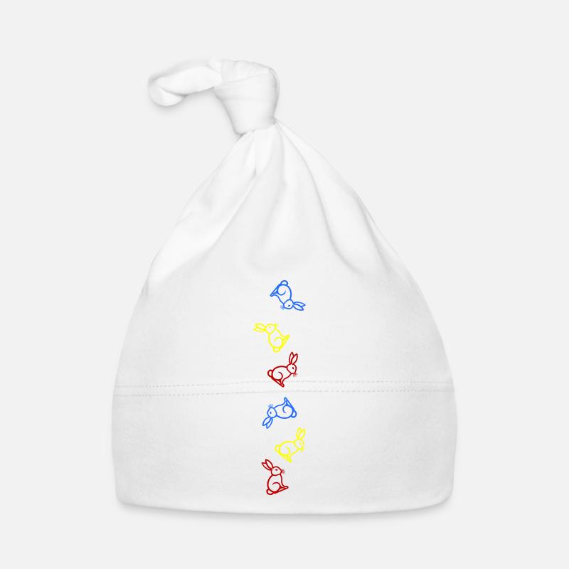 Bunny Easter Icon Organic Baby Cap