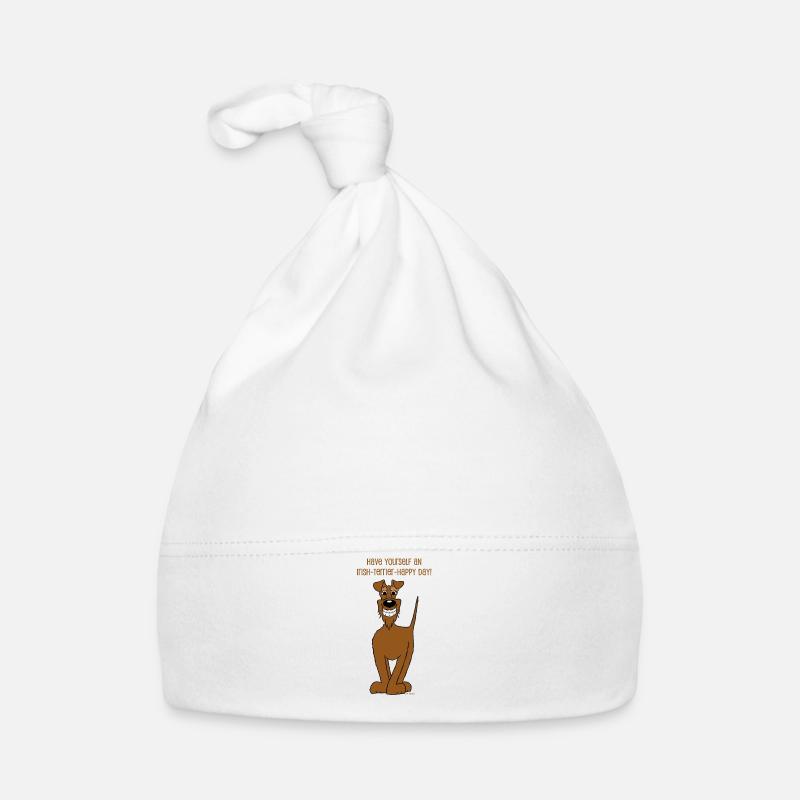Irischer Terrier Smile Baby Bio-Mütze