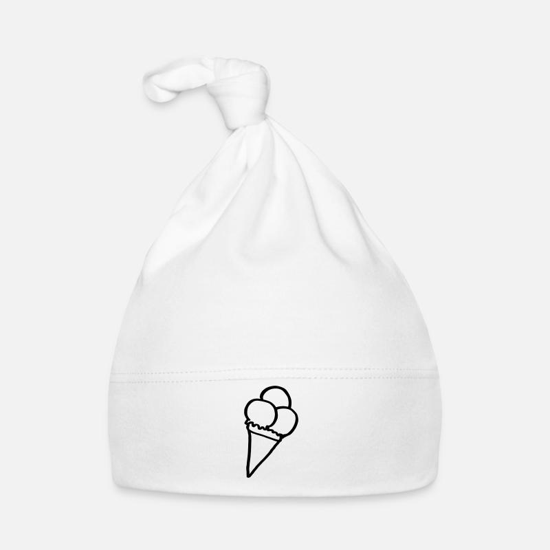 Ice cream Organic Baby Cap