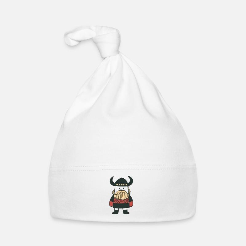 Cute Viking Organic Baby Cap