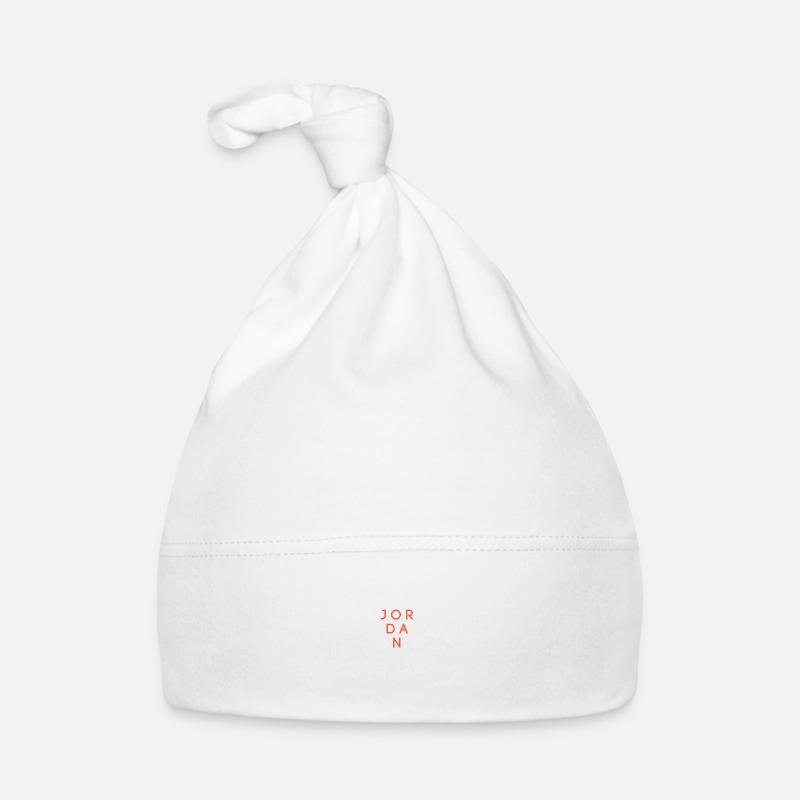 Jordanie - Bonnet bio Bébé - blanc