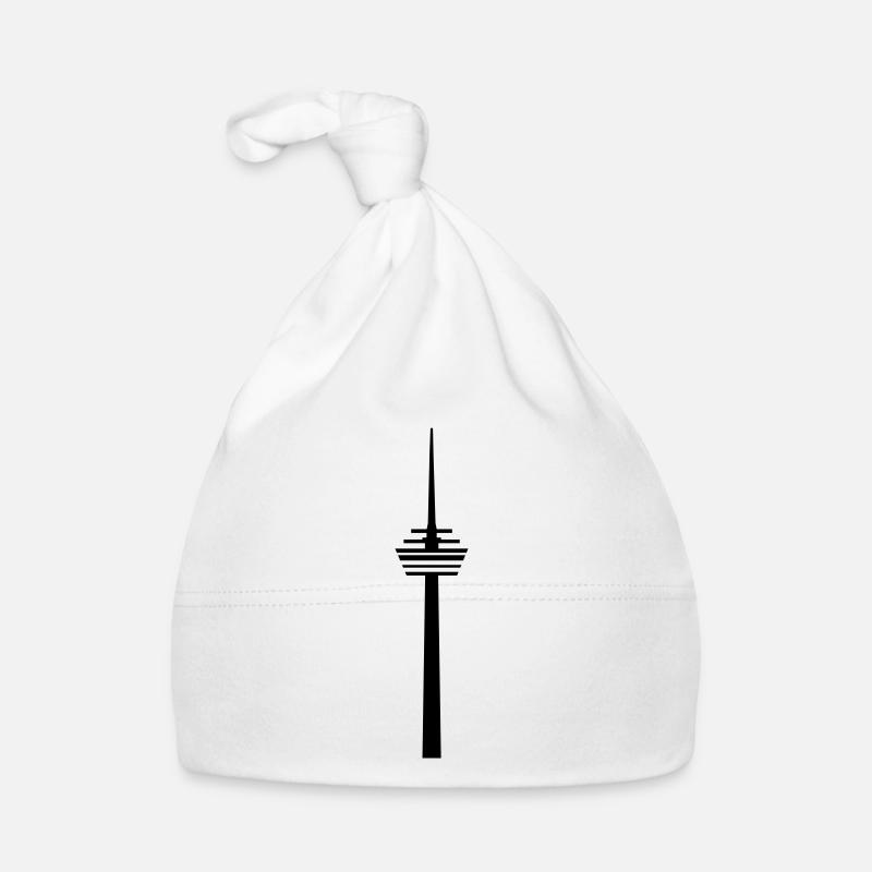 Cologne Fernsehturm Colonius Organic Baby Cap
