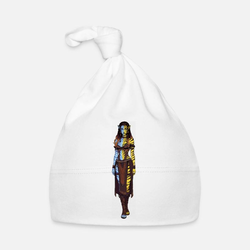 Avatar tiger warrior Organic Baby Cap
