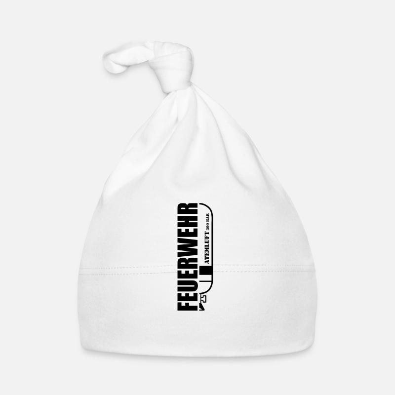 Feuerwehr Feuerwehrmann Geschenk Baby Bio-Mütze
