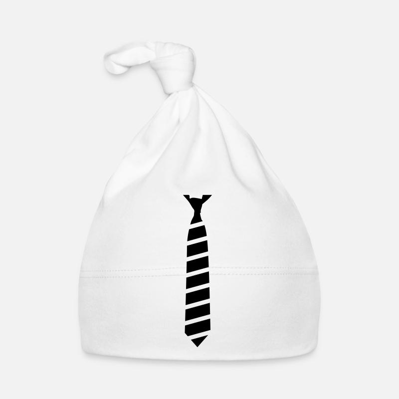 Krawatte Baby Bio-Mütze