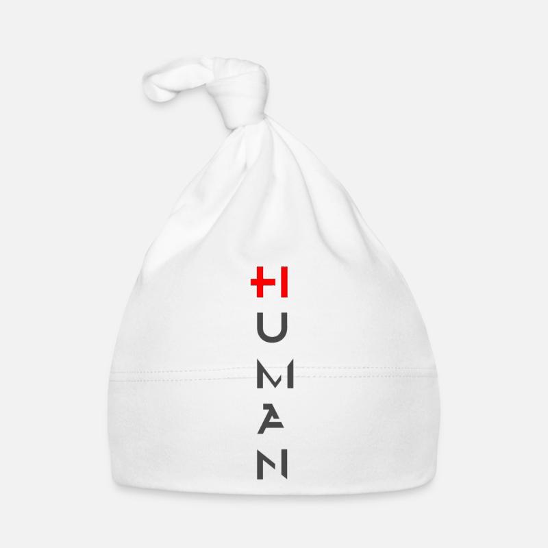 HUMAIN - Bonnet bio Bébé - blanc