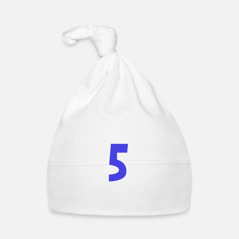5. 5 ANS. 5e ANNIVERSAIRE. ANNIVERSAIRE 5 ANS. 5 Bonnet bio Bébé