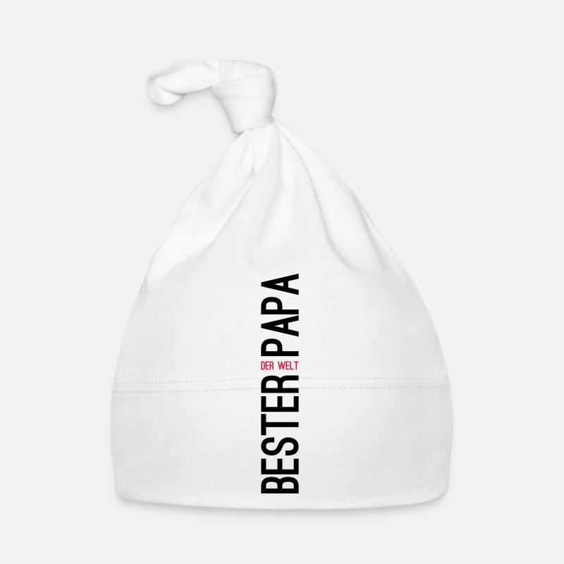 Bester Papa der Welt Geschenk Baby Bio-Mütze