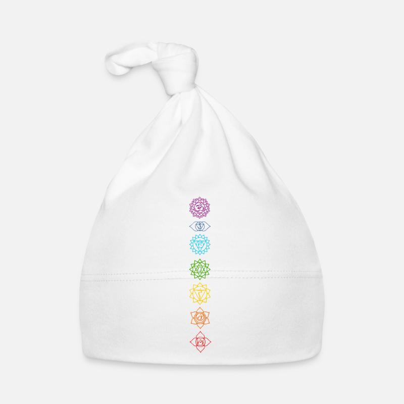 Chakras Organic Baby Cap